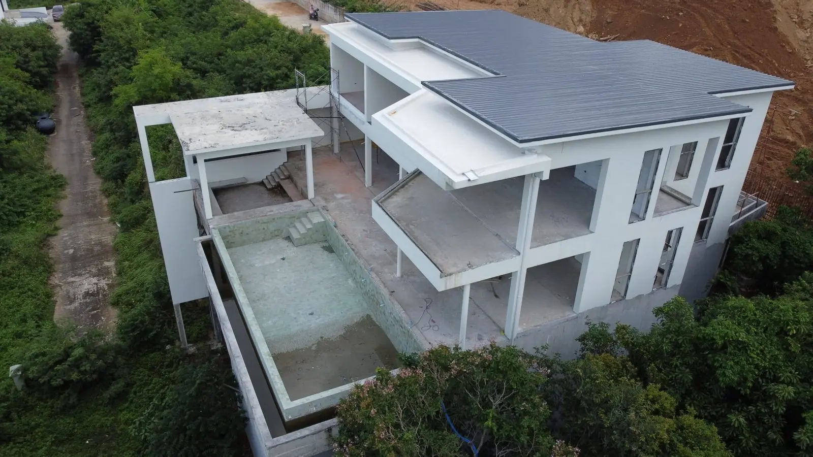 Villa de 5 chambres avec vue sur la mer à Bophut Koh Samui "En pleine propriété"