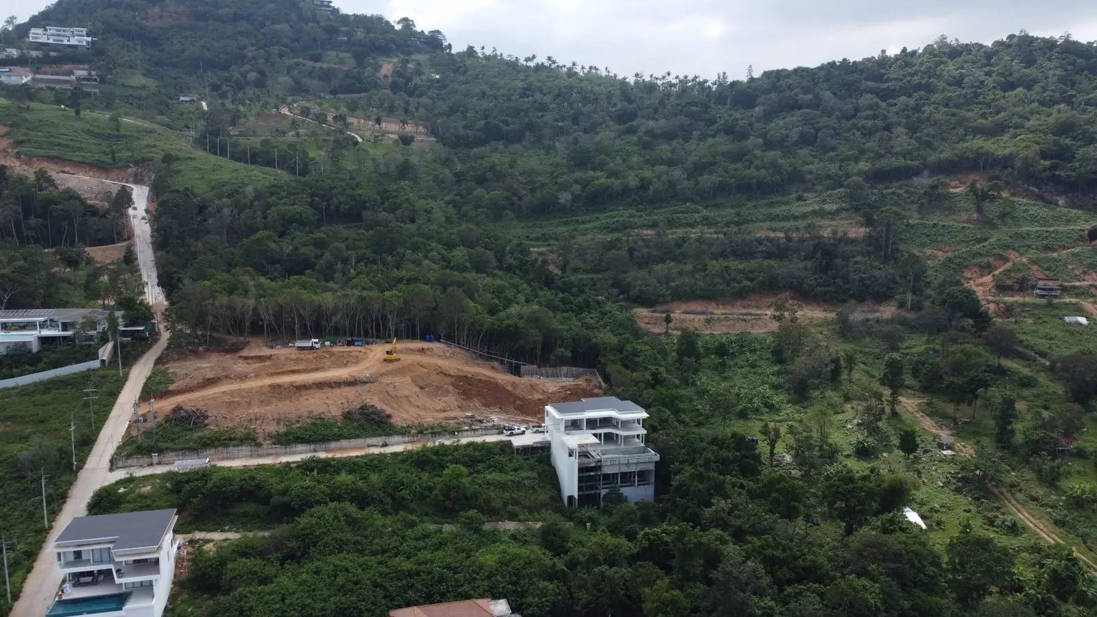 Villa de 5 chambres avec vue sur la mer à Bophut Koh Samui "En pleine propriété"