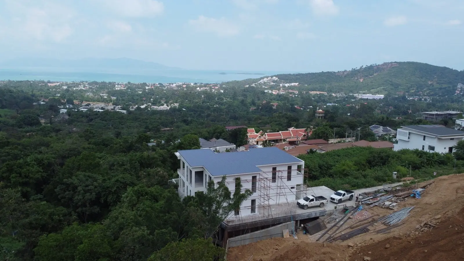 Villa de 5 chambres avec vue sur la mer à Bophut Koh Samui "En pleine propriété"