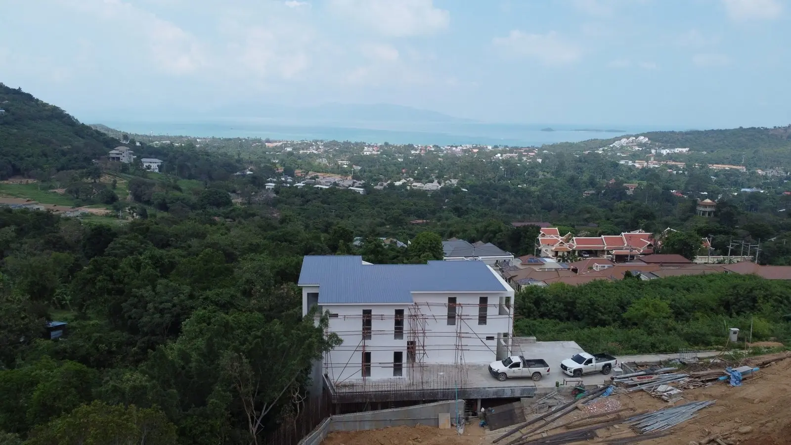 Villa de 5 chambres avec vue sur la mer à Bophut Koh Samui "En pleine propriété"