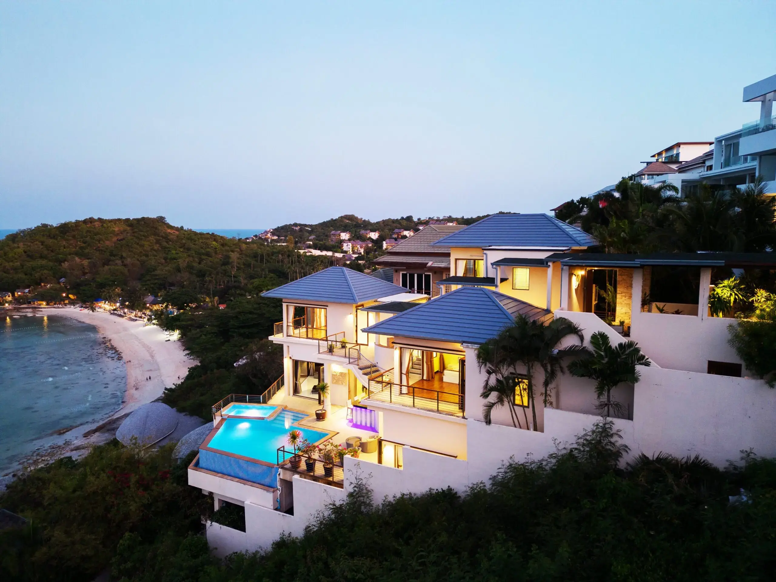 3 Chambres Vue Mer à Plai Laem Koh Samui "Propriété à libre disposition"