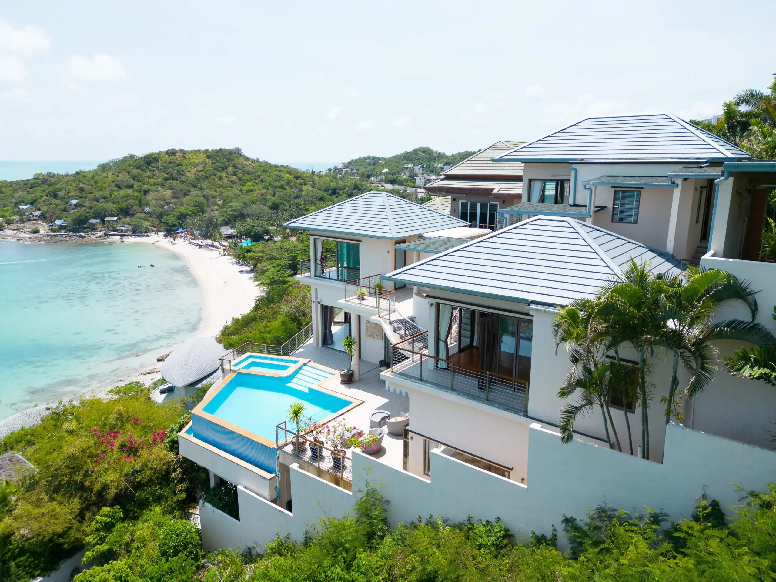 3 Chambres Vue Mer à Plai Laem Koh Samui "Propriété à libre disposition"