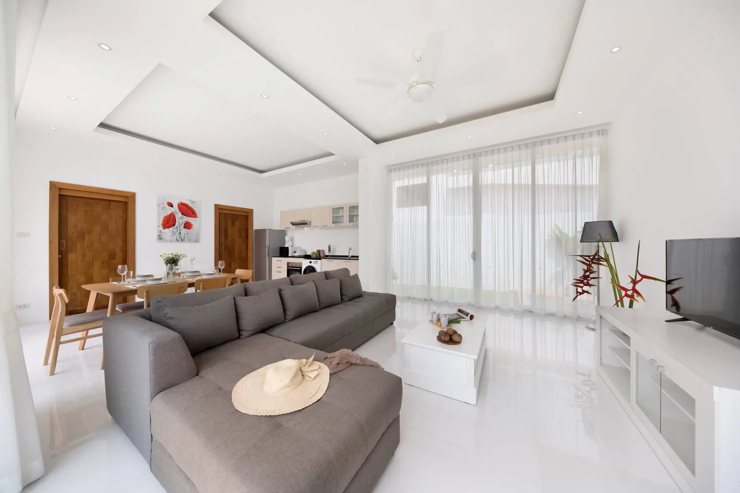 Villa avec 2 chambres et piscine à Chaweng Noi Koh Samui "Propriété à titre libre"