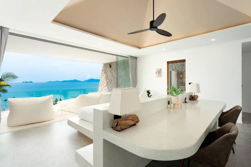 Villa de 4 chambres avec vue sur la mer à Bangpor Koh Samui "Propriété à vie"