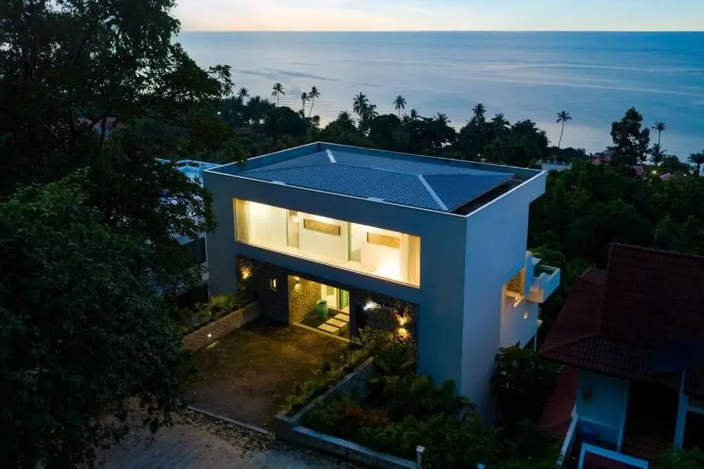 Villa de 4 chambres avec vue sur la mer à Bangpor Koh Samui "Propriété à vie"