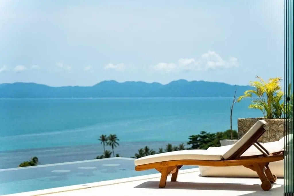 Villa de 4 chambres avec vue sur la mer à Bangpor Koh Samui "Propriété à vie"