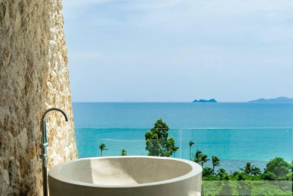 Villa de 4 chambres avec vue sur la mer à Bangpor Koh Samui "Propriété à vie"