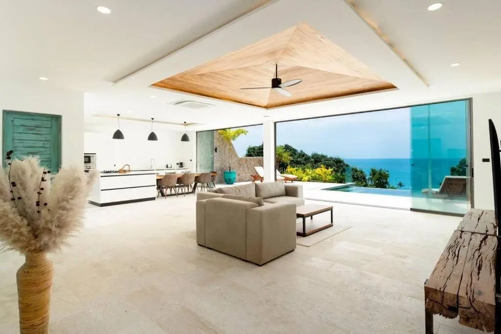 Villa de 4 chambres avec vue sur la mer à Bangpor Koh Samui "Propriété à vie"