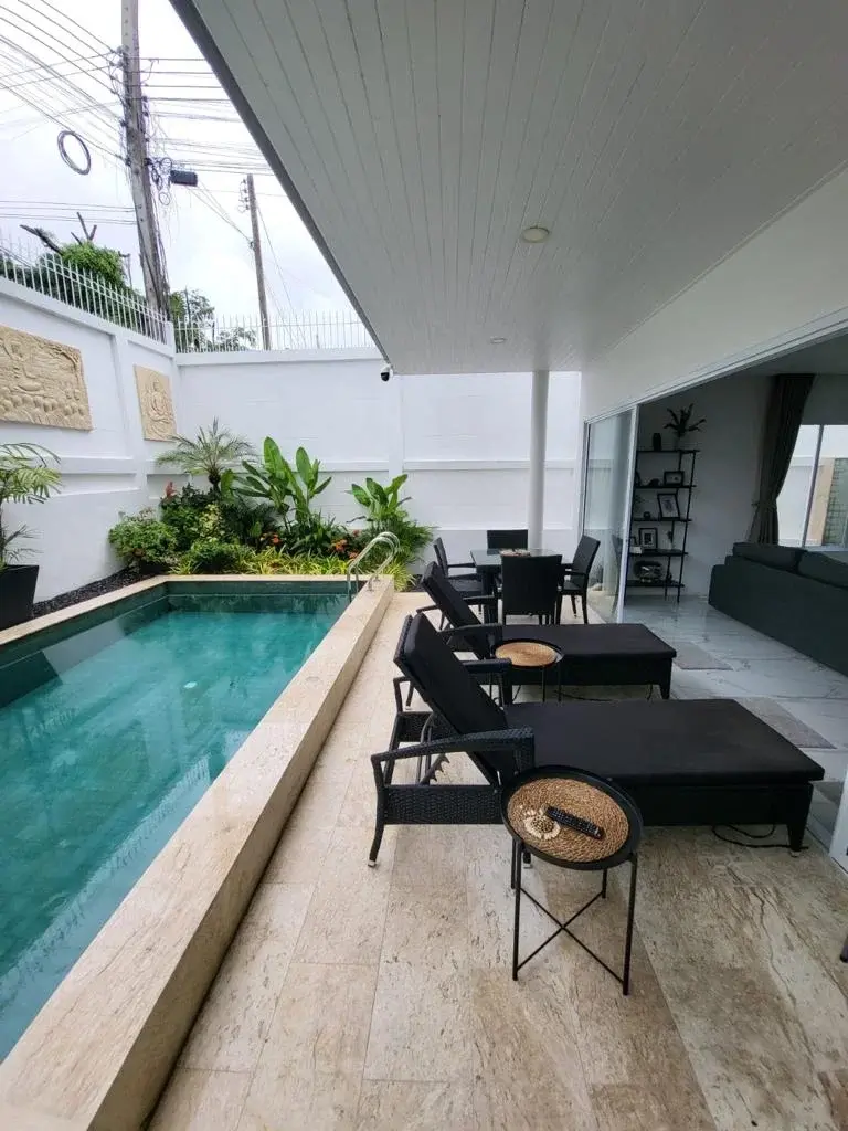 Maison individuelle de 3 chambres avec piscine à Bon Kai, Chaweng "Propriété libre"