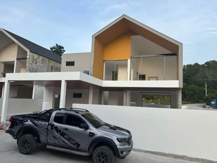 "Superbe villa avec piscine de 3 chambres sur 2 étages à Bo Phut - Prête à être décorée" "Droit de propriété"