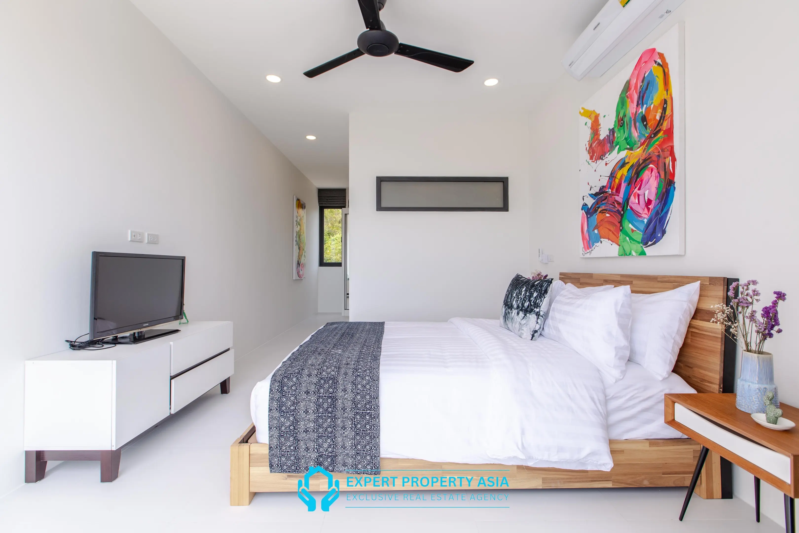 "Panoramic Sea View Villa with Solar Power & Strong Rental Income – Bophut Hills"