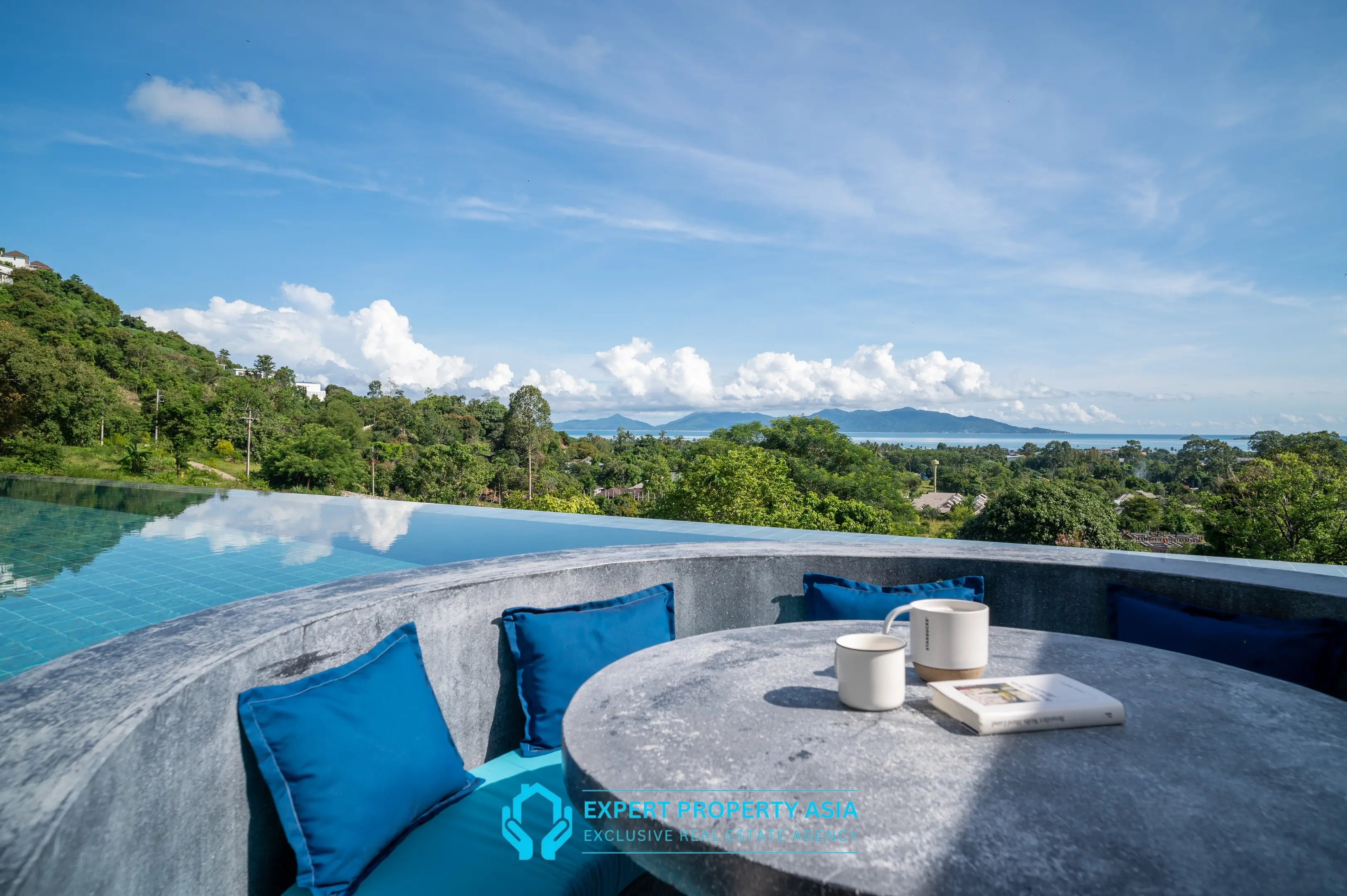 "Panoramic Sea View Villa with Solar Power & Strong Rental Income – Bophut Hills"