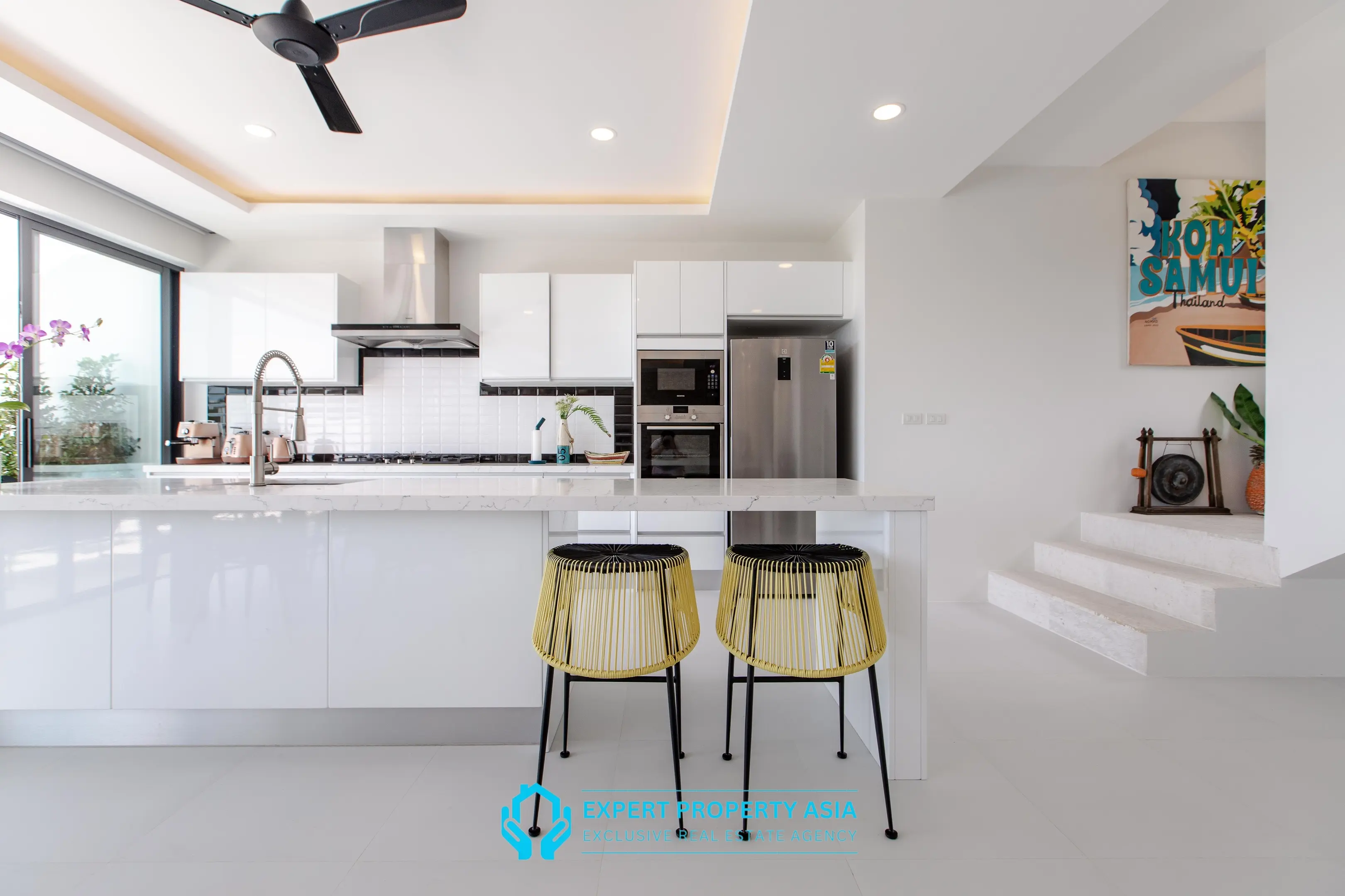 "Panoramic Sea View Villa with Solar Power & Strong Rental Income – Bophut Hills"