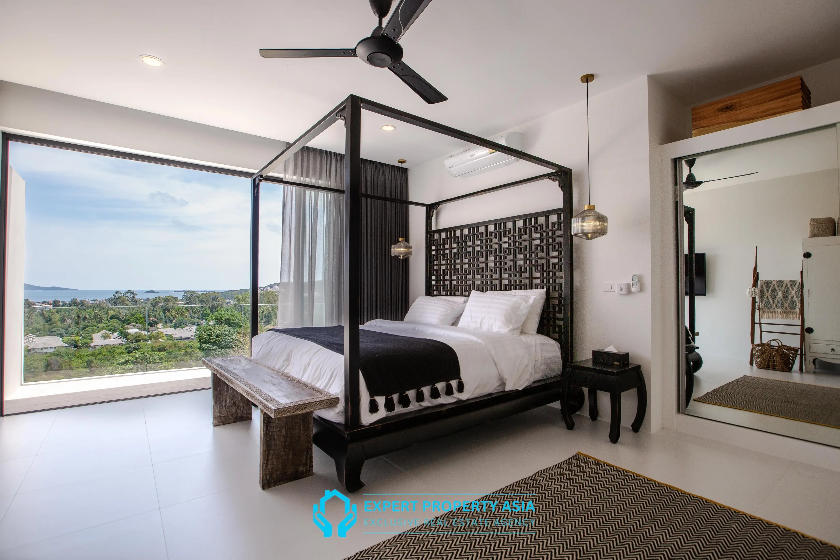 "Panoramic Sea View Villa with Solar Power & Strong Rental Income – Bophut Hills"
