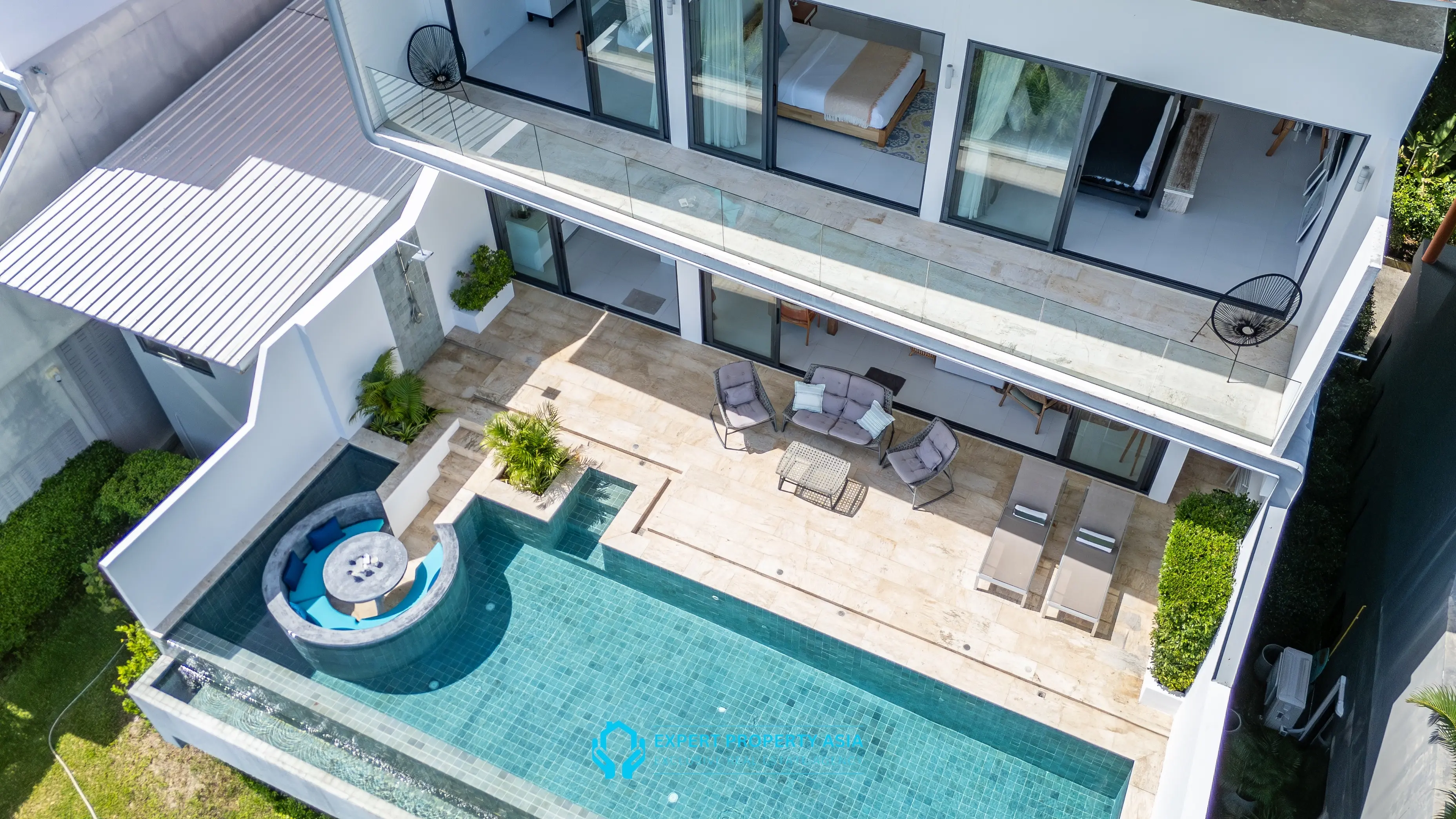 "Panoramic Sea View Villa with Solar Power & Strong Rental Income – Bophut Hills"