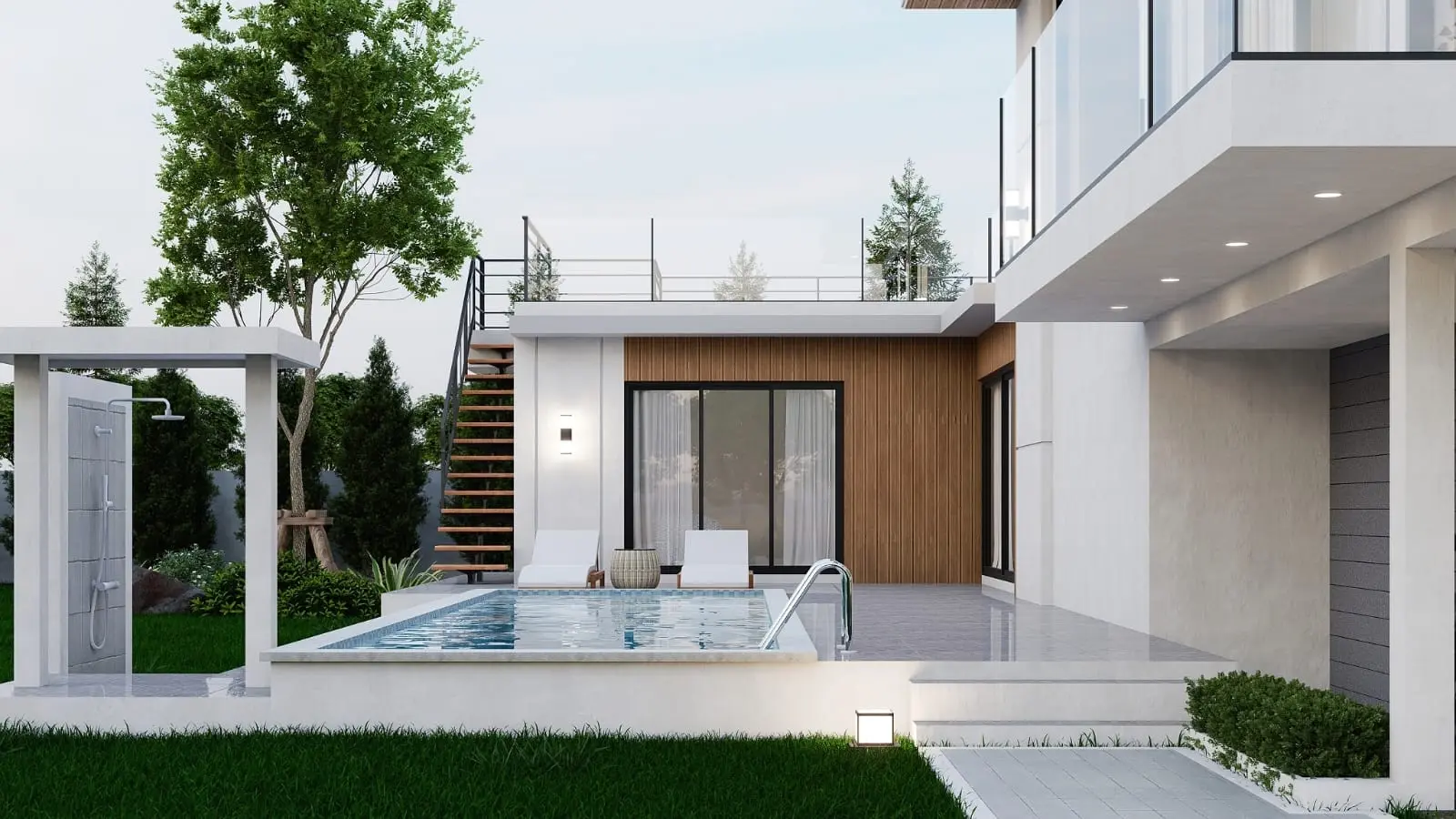 "Off-Plan 3-Bedroom Villa with Chanote Title: Build Your Dream Home in Maenam"