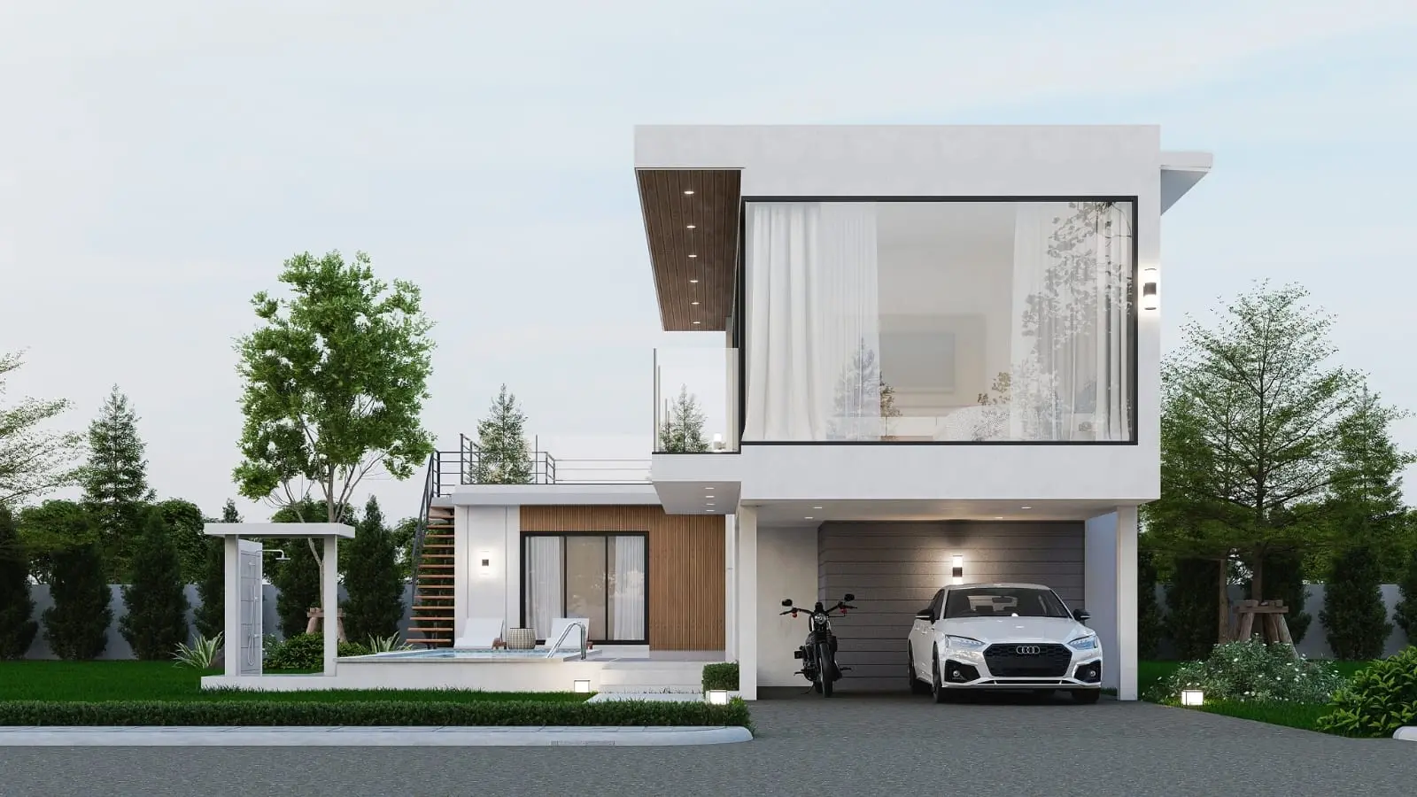 "Off-Plan 3-Bedroom Villa with Chanote Title: Build Your Dream Home in Maenam"