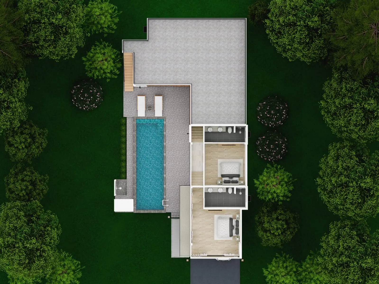 "Off-Plan 3-Bedroom Villa with Chanote Title: Build Your Dream Home in Maenam"