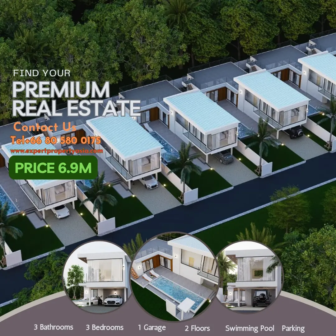 "Off-Plan 3-Bedroom Villa with Chanote Title: Build Your Dream Home in Maenam"