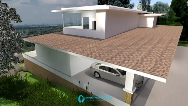 Exclusive Off-Plan 4-Bedroom Sea View Villa in Prestigious Bophut, Koh Samui