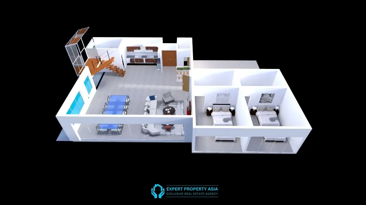 Exclusive Off-Plan 4-Bedroom Sea View Villa in Prestigious Bophut, Koh Samui