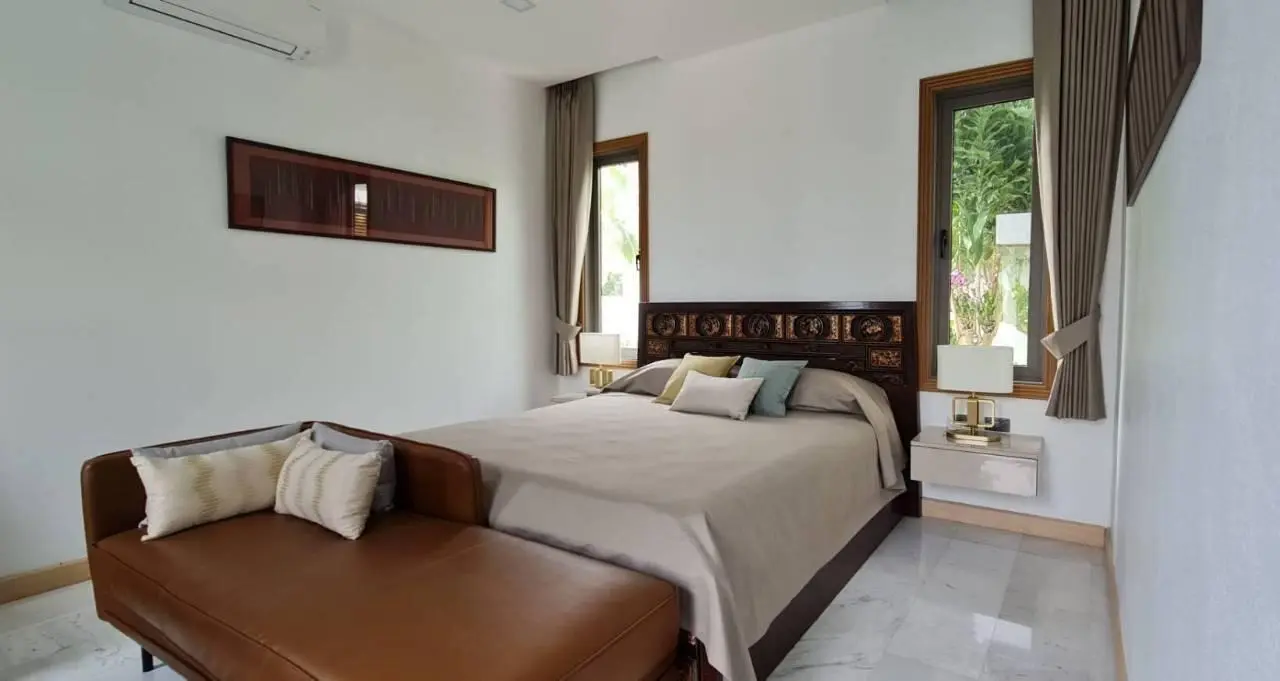 "Elegant 3-Bedroom Villa with Pool in Serene Bang Por"