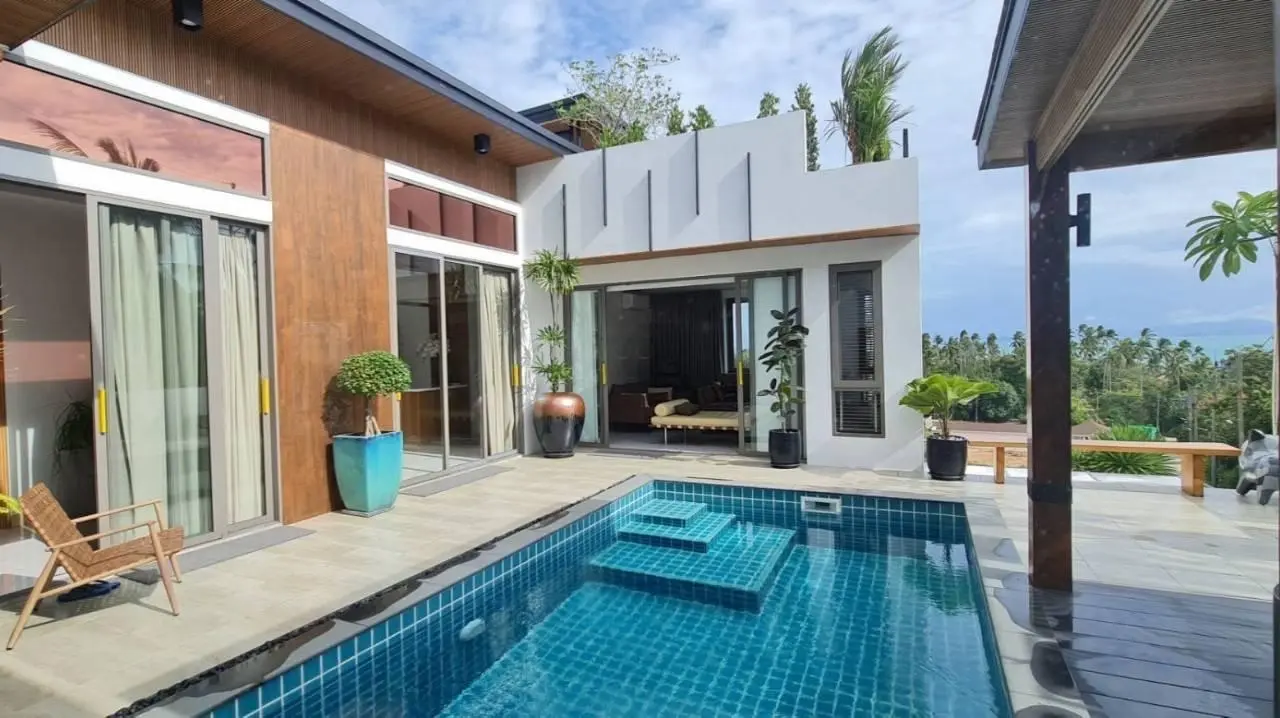 "Elegant 3-Bedroom Villa with Pool in Serene Bang Por"