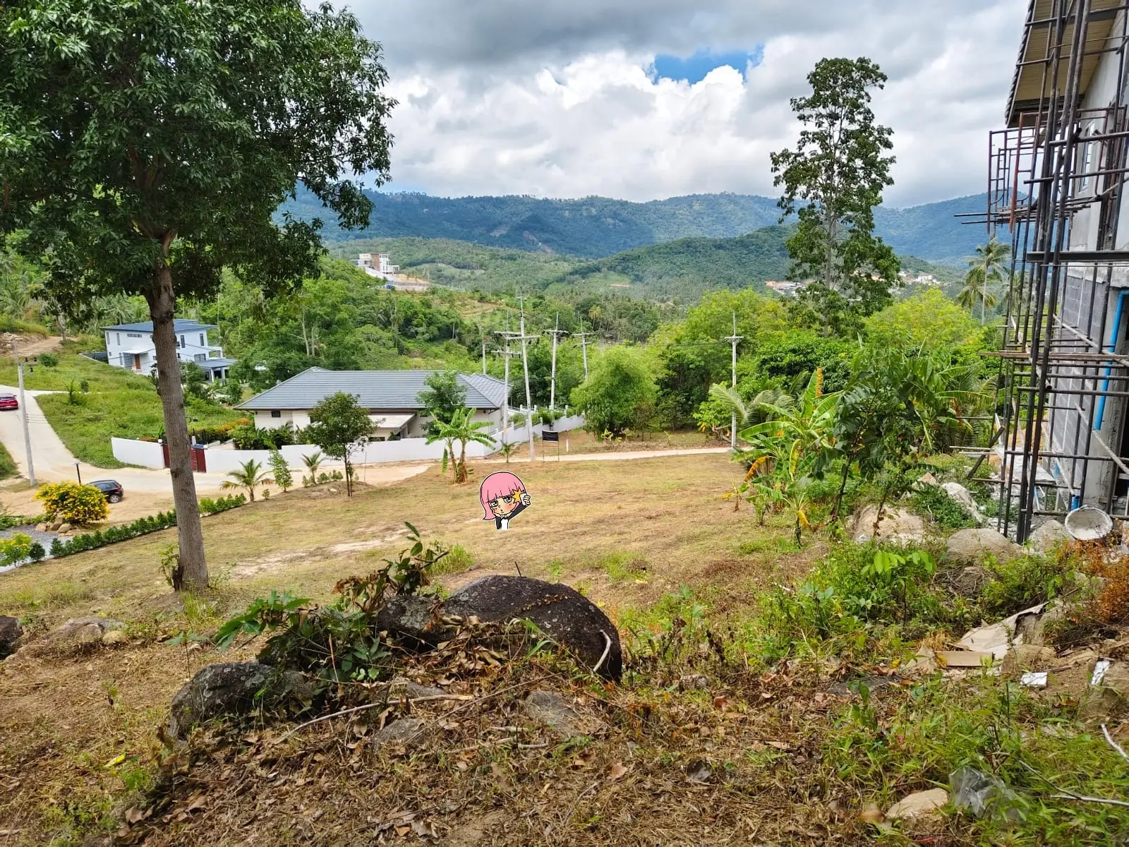 "Terrain de 1 Rai en bord de mer à Maenam, Koh Samui – Investissez dans le paradis !"