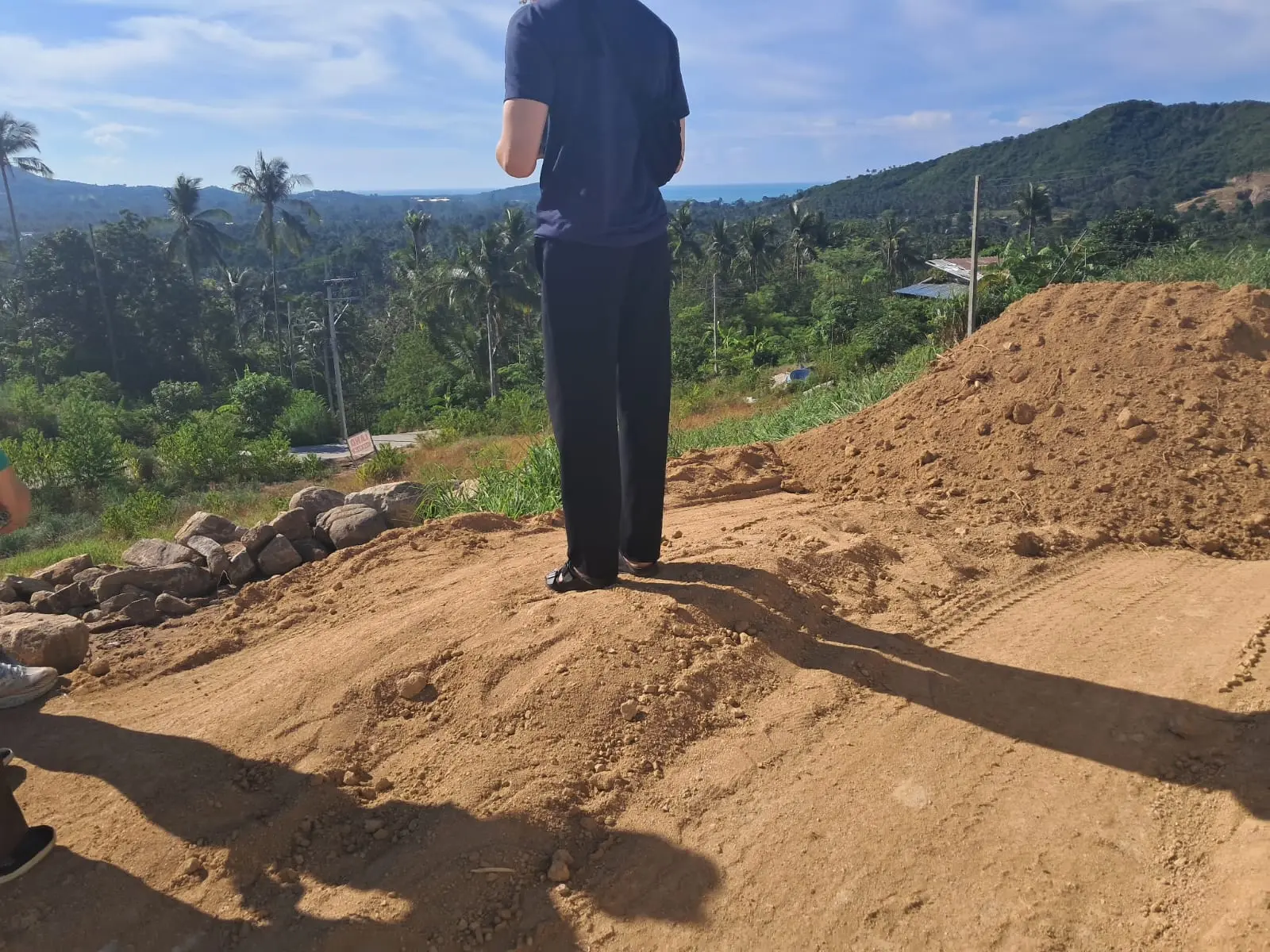 "Terrain avec vue mer imprenable à Maenam, Koh Samui - Prix imbattable !"