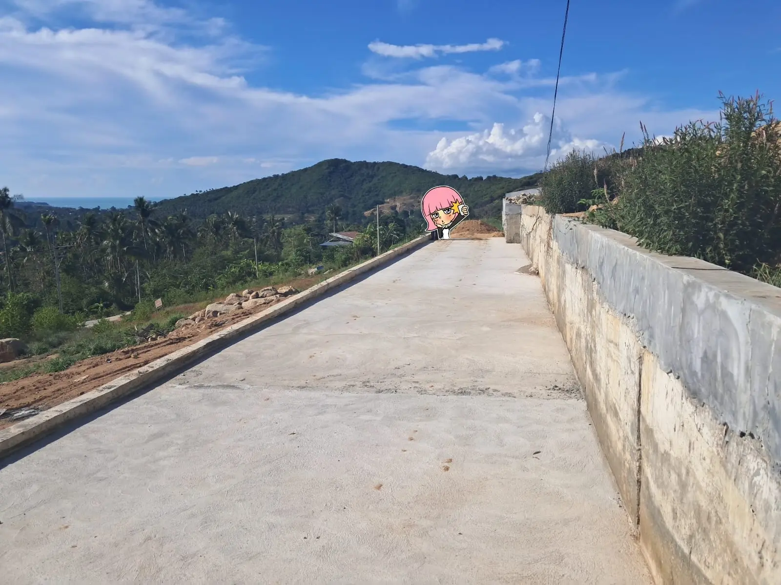 "Terrain avec vue mer imprenable à Maenam, Koh Samui - Prix imbattable !"