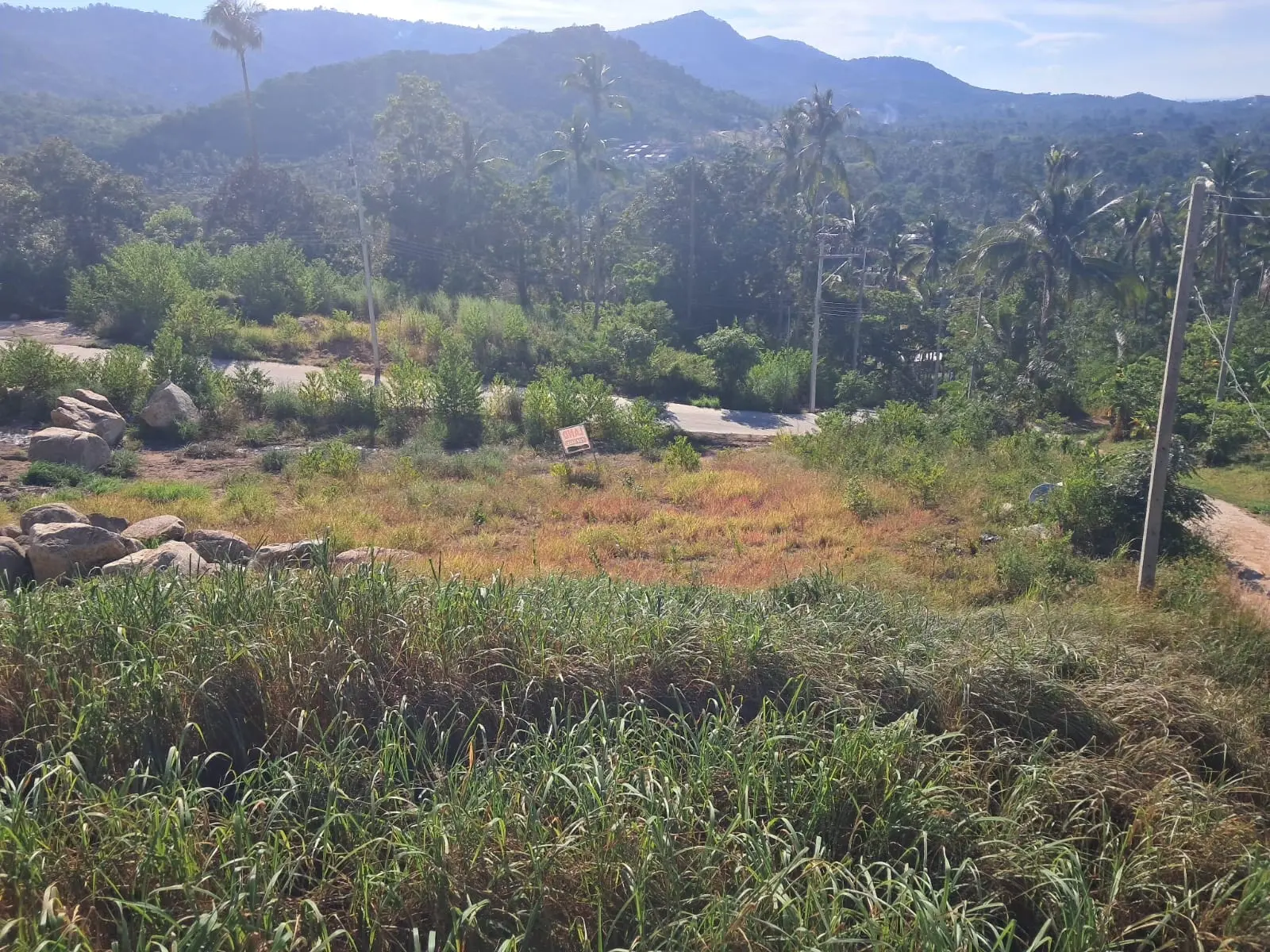 "Terrain avec vue mer imprenable à Maenam, Koh Samui - Prix imbattable !"