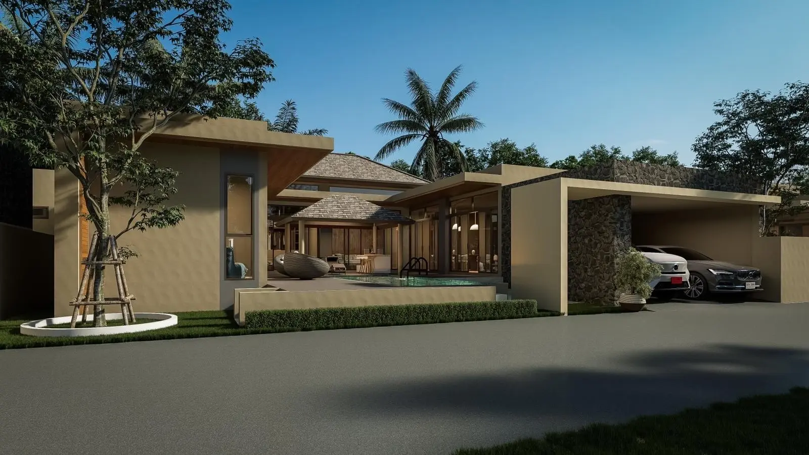 "Invest in Maenam: Exquisite 4-Bedroom Villa Just Minutes from the Shore"