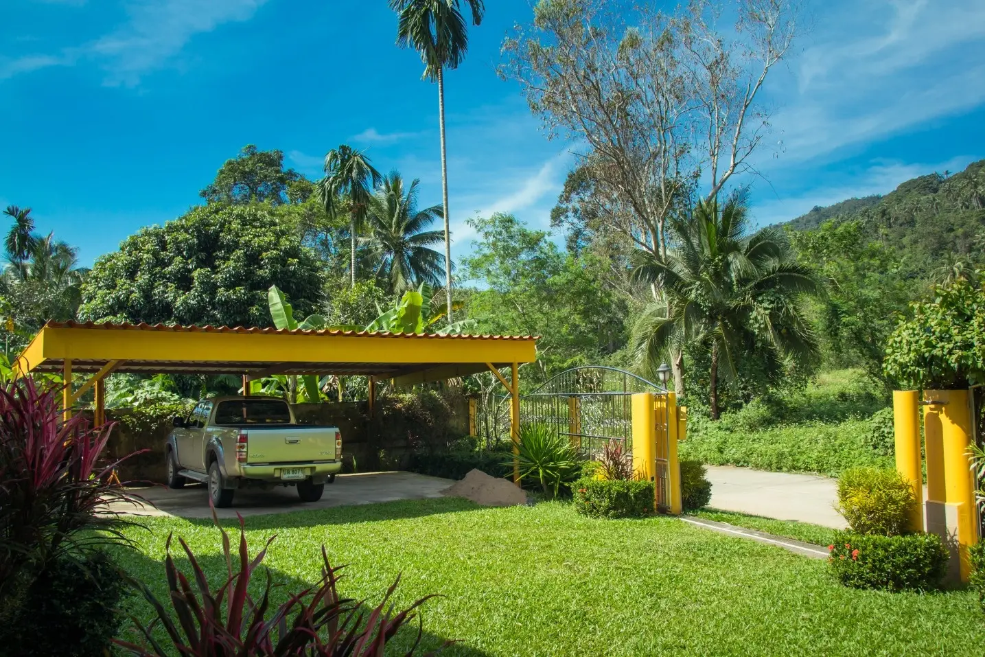 "Villa spacieuse de 5 chambres avec piscine et beau jardin à Nathon, Koh Samui"