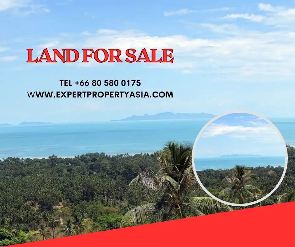 Land for Sale: Parcel 8-3-12 Rai in Koh Samui