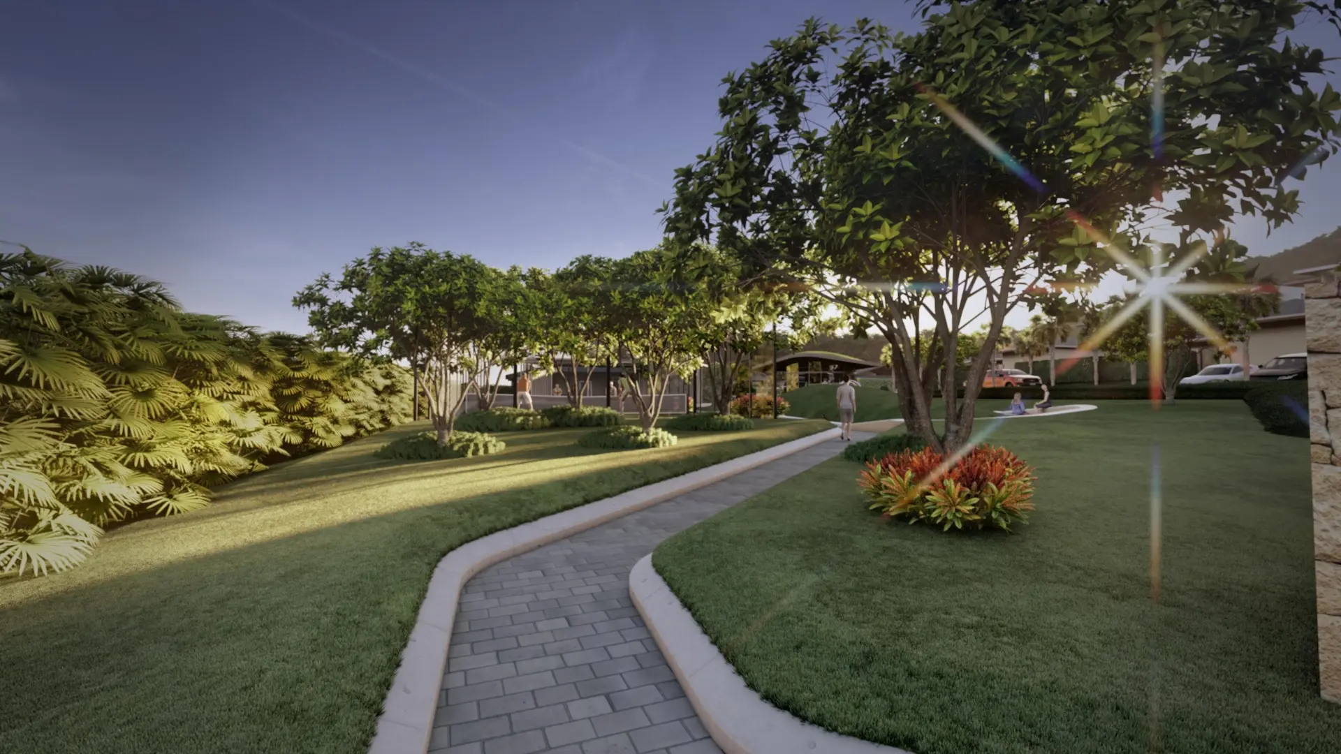 VILLA EXCLUSIVE AVEC COUR INTÉRIEURE EN FORÊT PLUVIALE ET VUE PANORAMIQUE SUR LA MER