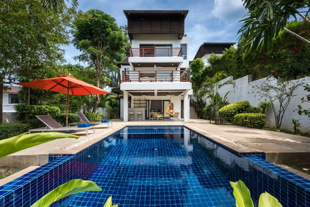 "Exceptional 3-Bedroom Villa with 2.5m Deep Swimming Pool – Freehold in Plai Laem!"