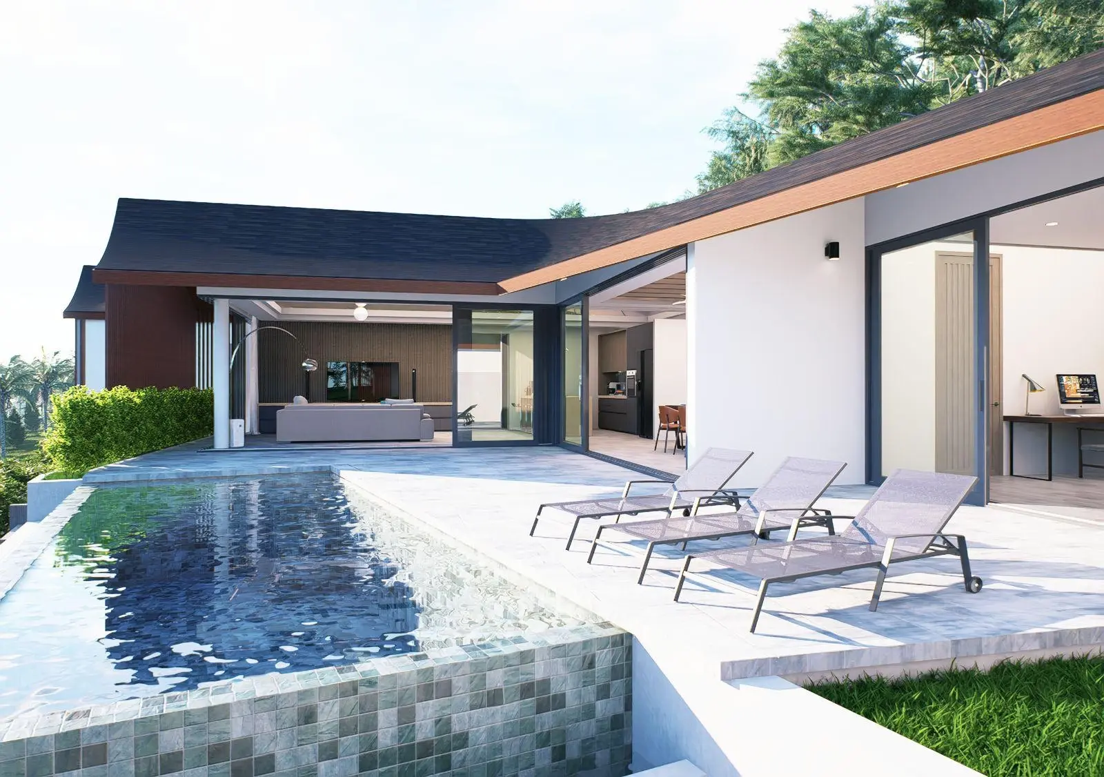 Discover Your Oasis: Stunning 3-Bedroom Villa with Pool in Lamai, Koh Samui