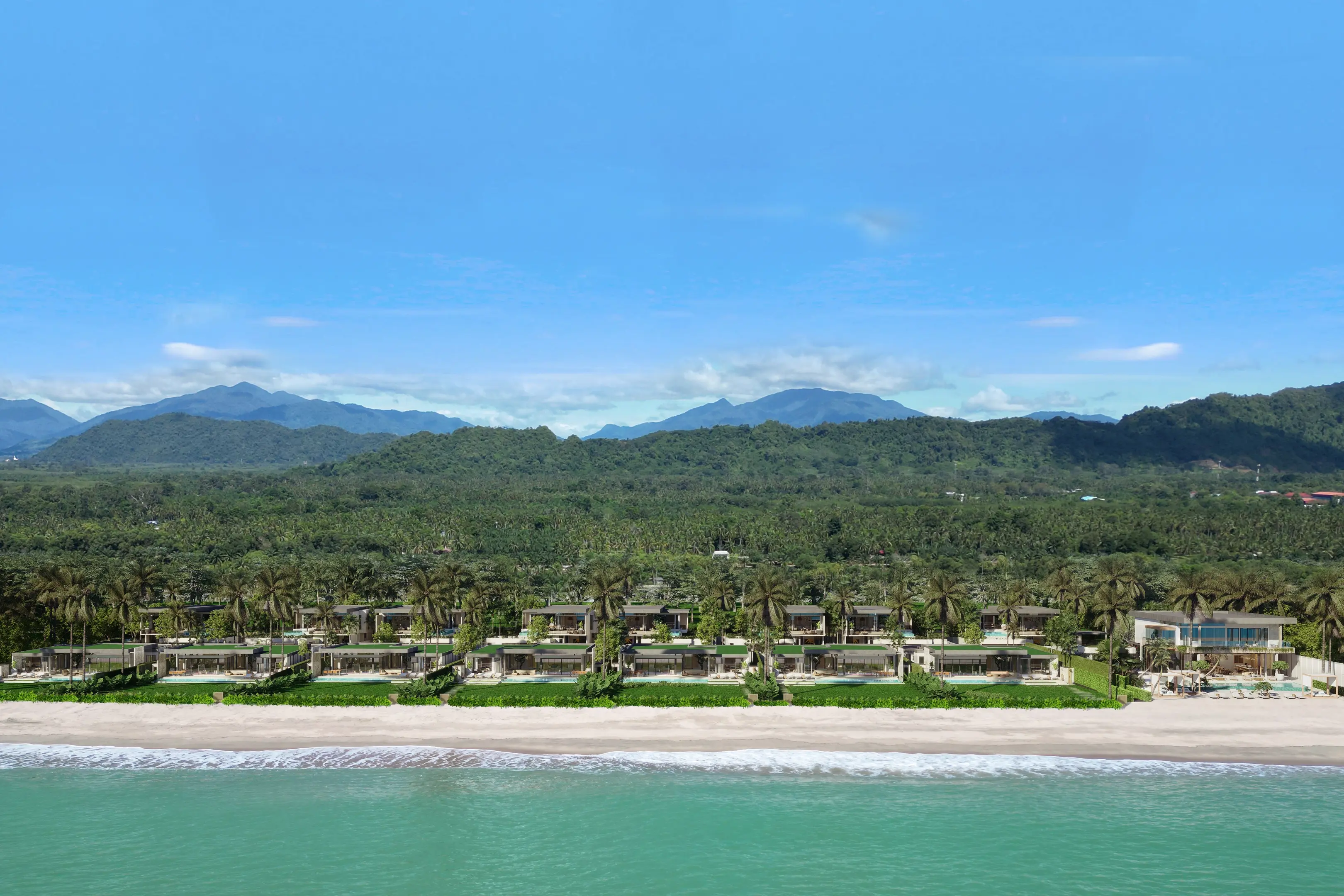 "Luxurious 4-Bedroom Beachfront Villa at Sichon, Nakhon Si Thammarat"