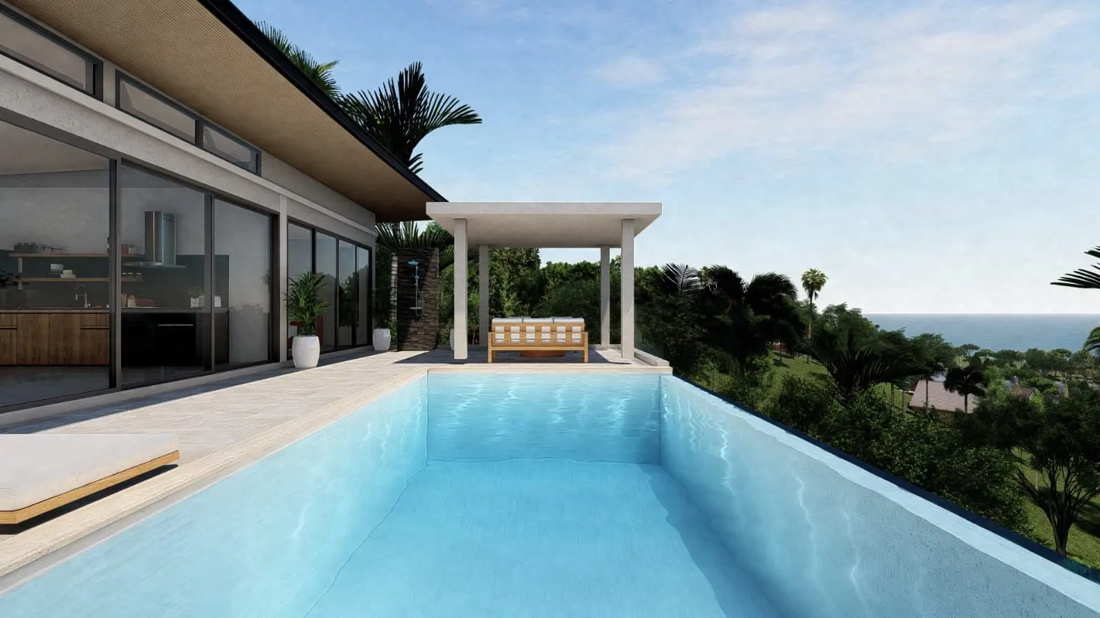 "Luxurious 4-Bedroom Villa with Stunning Sea Views in Chaweng – Freehold Opportunity!"