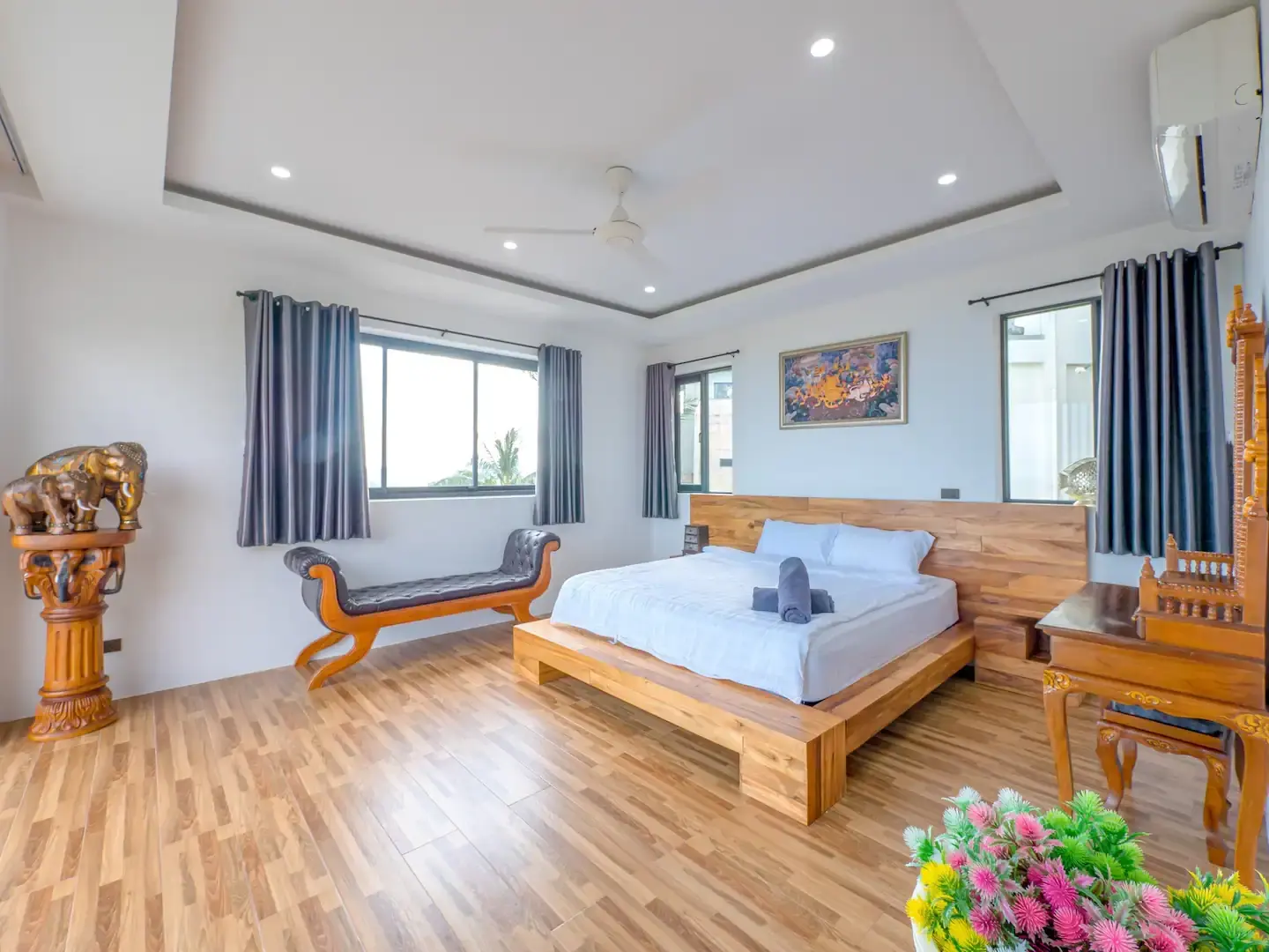 "Freehold Sea View Villas: Spacious Living in Lamai, Koh Samui"