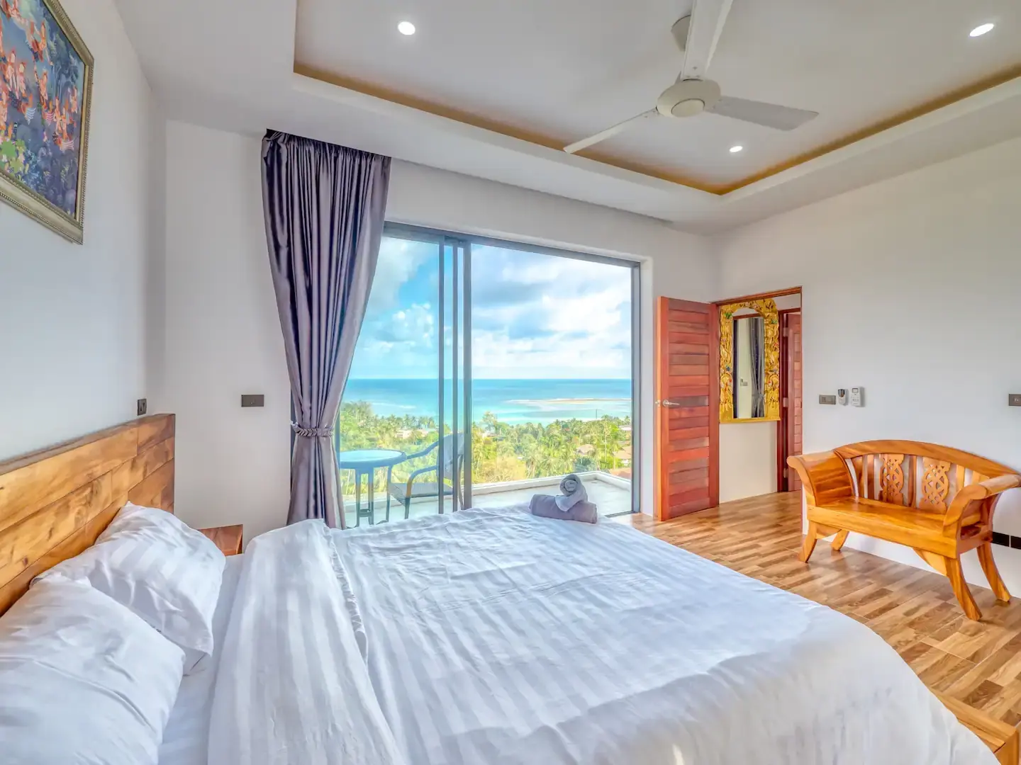 "Freehold Sea View Villas: Spacious Living in Lamai, Koh Samui"