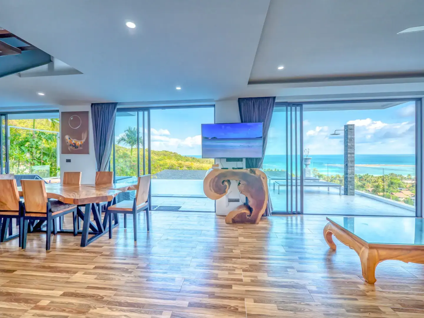 "Freehold Sea View Villas: Spacious Living in Lamai, Koh Samui"