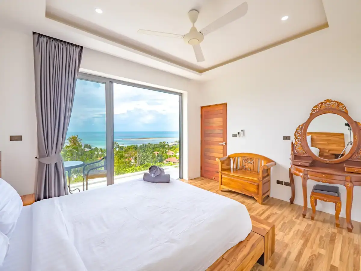 "Freehold Sea View Villas: Spacious Living in Lamai, Koh Samui"