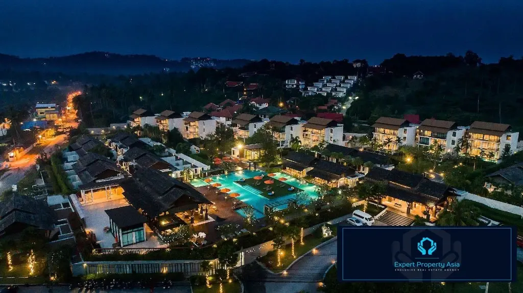 "Opportunité d'Investissement Privilégiée : Resort en Pleine Propriété de 99 Chambres à Choengmon, Koh Samui"