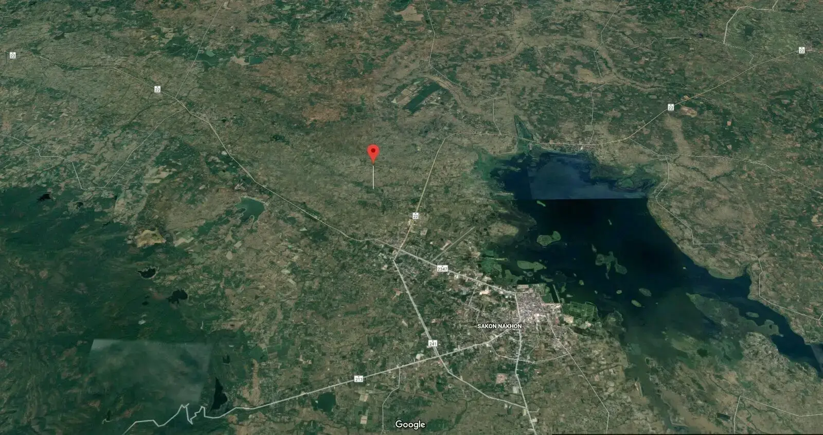 Affordable Land for Sale in Sakon Nakhon – Prime Location Near Hang Hong, Sakon Nakhon, Thailand