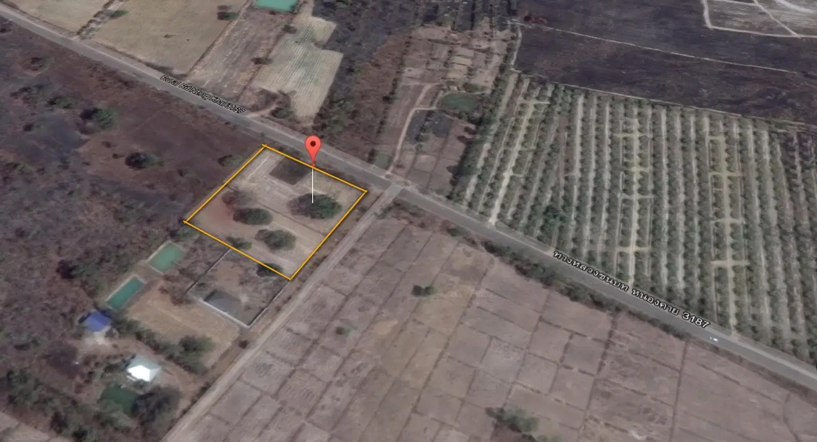 3 Rai, 84 Talang Wah Of Land For Sale, Phra That Bang Phuan, Nong Khai, Thailand