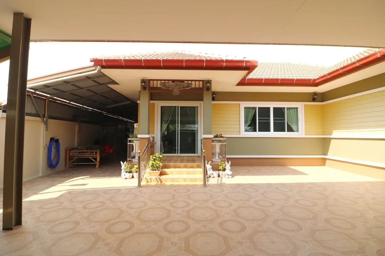 2 Homes Comprising 4 Bedrooms, 4 Bathrooms For Sale in Hin Khon, Lam Plai Mat, Buriram, Thailand