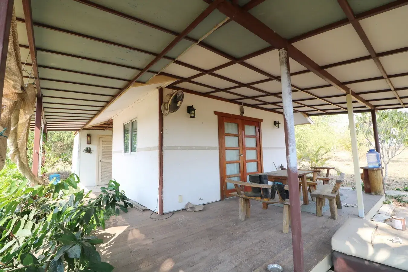 3 Rai Land + 1 Bed Bungalow for Sale in Ban Fang, Khon Kaen, Thailand