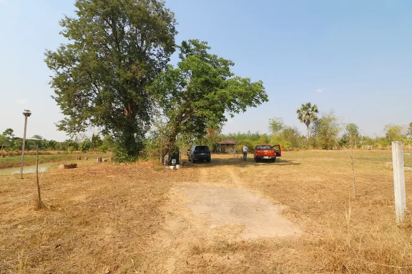 3 Rai Land + 1 Bed Bungalow for Sale in Ban Fang, Khon Kaen, Thailand