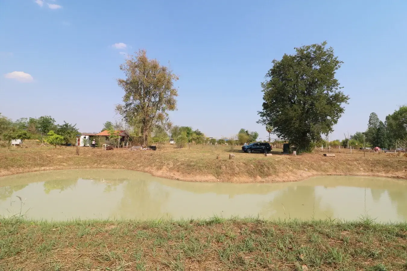 3 Rai Land + 1 Bed Bungalow for Sale in Ban Fang, Khon Kaen, Thailand